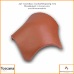 LEIER TOSCANA BASIC 3-AS ELOSZTÓ KÚPCSERÉP TERRA SZÍN