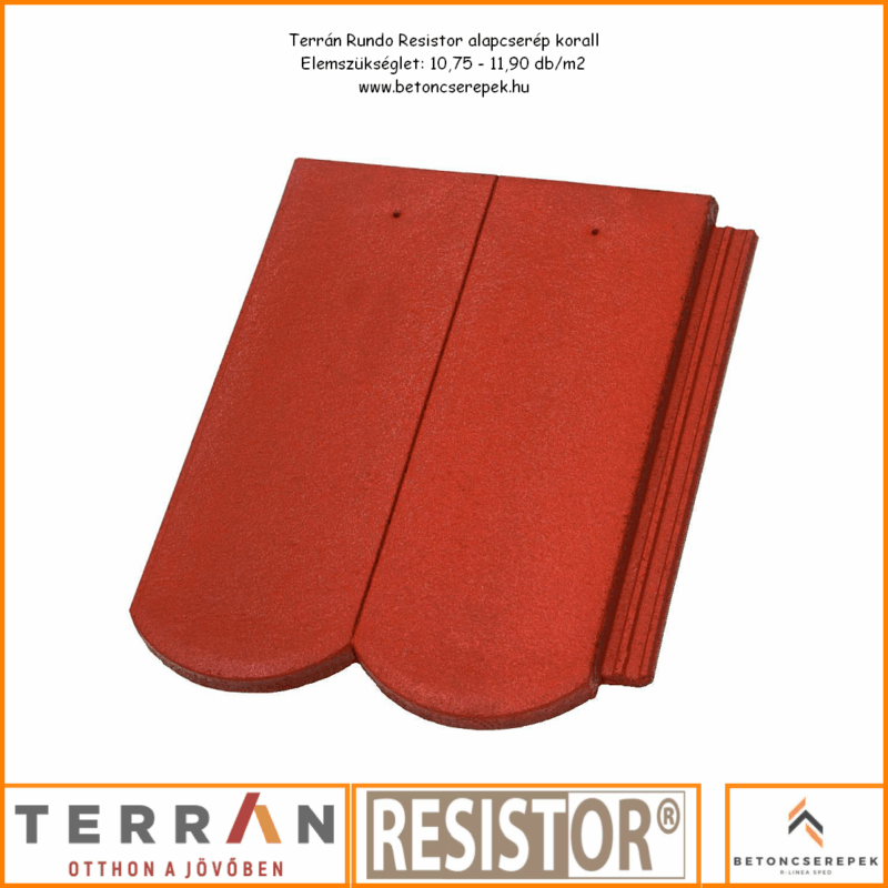 terran rundo resistor alapcserep korall fekvo - betoncserepek.hu