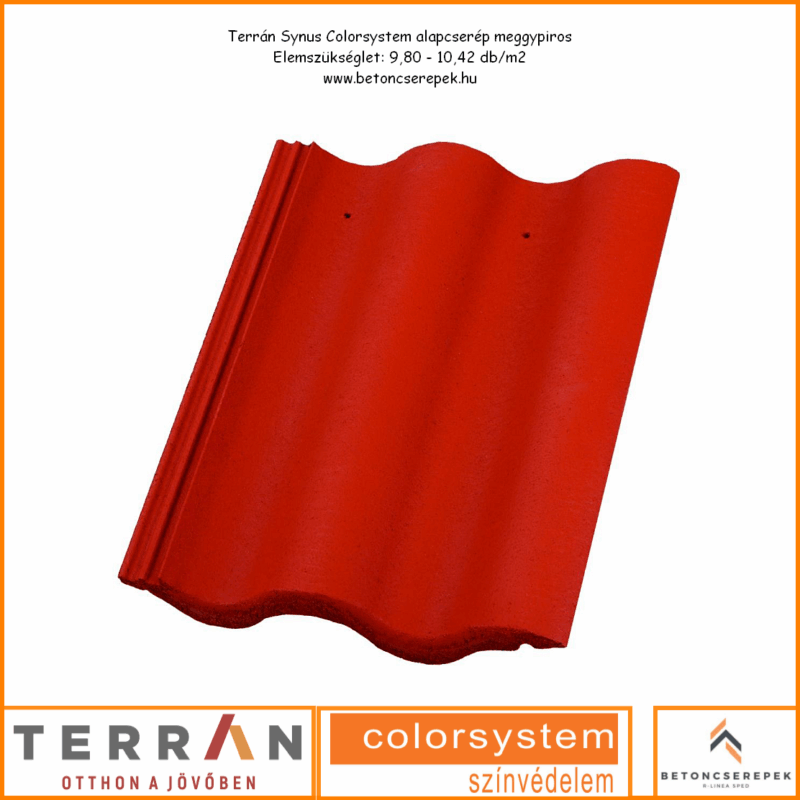terran synus colorsystem cserep meggypiros fekvo - betoncserepek.hu