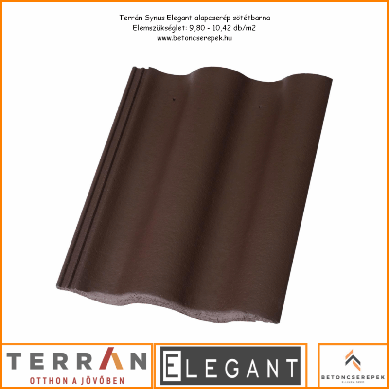 terran synus elegant alapcserep sotetbarna fekvo - betoncserepek.hu