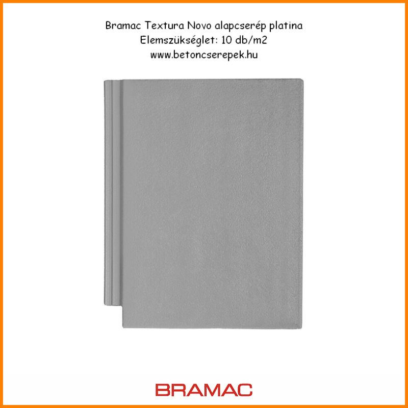 bramac textura novo cserep platina - betoncserepek.hu