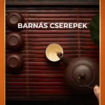 Terrán barnás betoncserepek